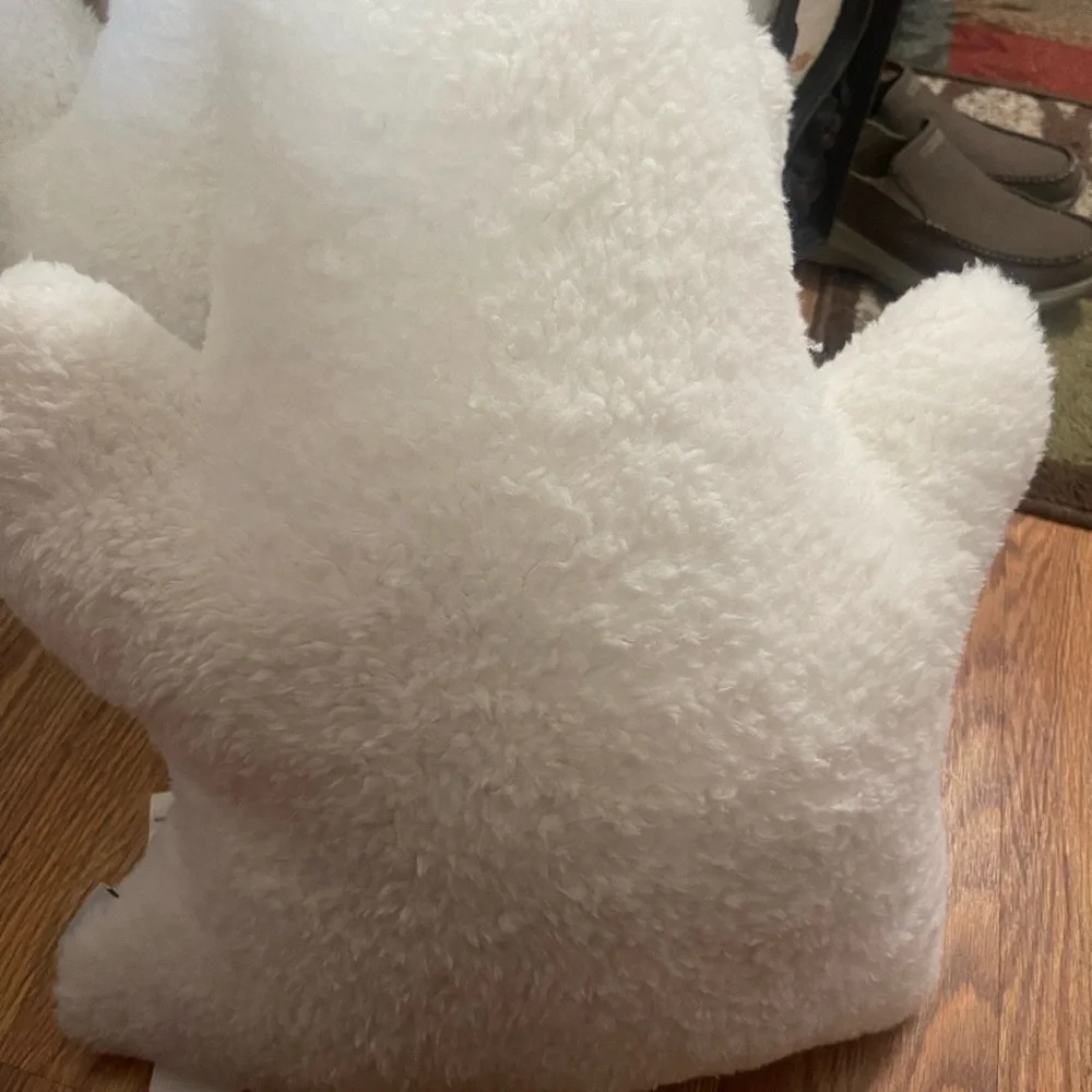 NEW Novogratz JUMBO white ghost pillows SET OF 2 viral TikTok
